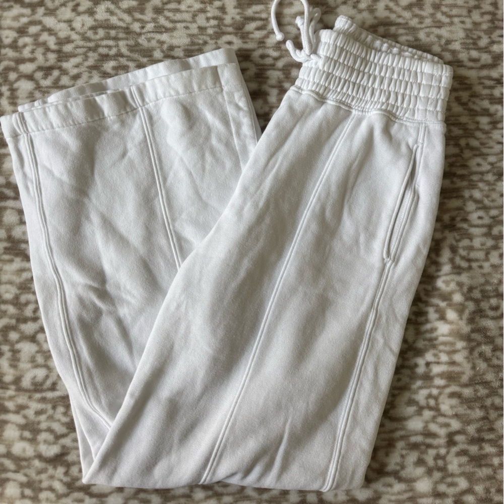 Abercrombie & Fitch White Lounge Pants